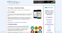 Desktop Screenshot of fxtrading.nu